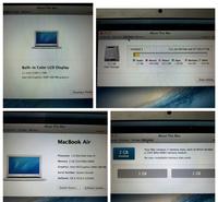 Gambar Laptop MacBook Air Mid 2011 11" A1370 Core i5 1.6GHz RAM 2GB SSD 128GB dari CNC phoneshop Kota Administrasi Jakarta Pusat 5 Tokopedia