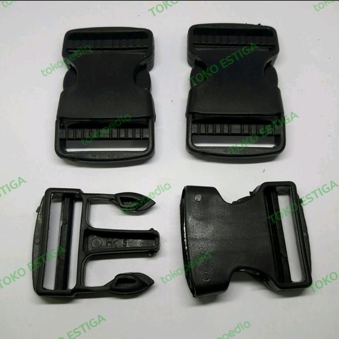 Gambar Buckle Kunci Sodok Slop 2,5cm - DSRE25PP dari Toko Estiga Kota Tangerang Tokopedia