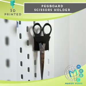 Pegboard Scissor Holder / Rak Gunting Aksesoris Accessories