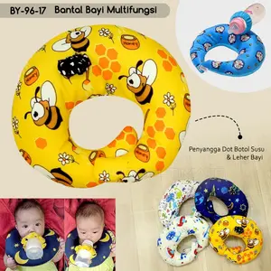 Baby Leon Bantal Penyangga Botol Susu Bayi - Bantal Botol Bayi
