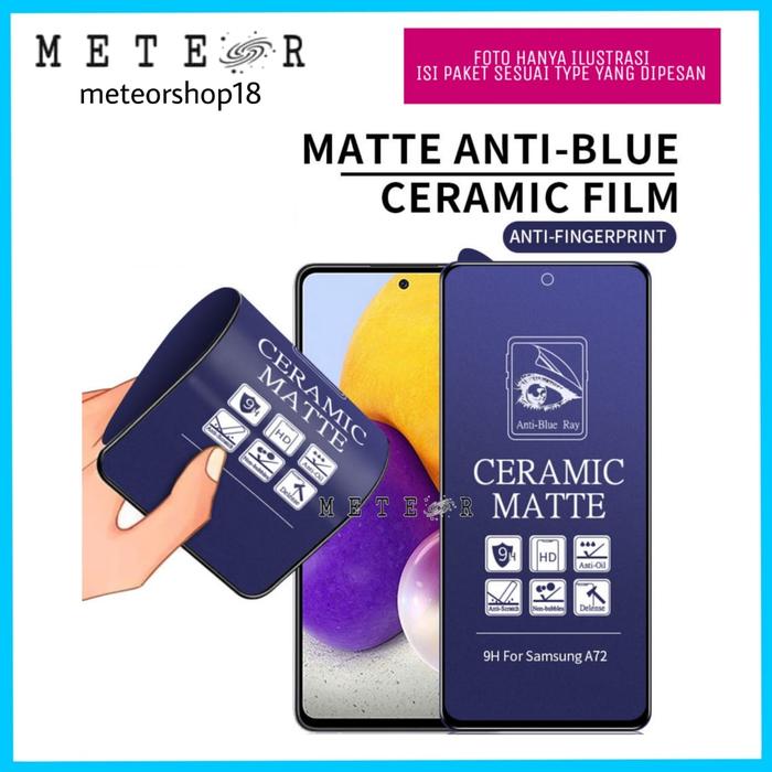 Gambar ANTI GORES CERAMIC BLUE LIGHT OPPO RENO 7Z 7 Z 5G 6 4G 5 5F 4F 3 PRO - RENO 4F dari METEOR SHOP_NEW Kota Tangerang Tokopedia