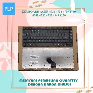 PIONEER Keyboard untuk Acer Acer 4736 4739 4741 4738 3810T 4810T 4349 4253 Hitam Garansi 3 Bulan Baru