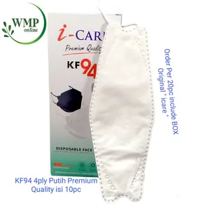 Masker KF94 4ply iCare 3D Premium Quality isi 10pc izin Kemenkes