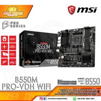 Gambar Motherboard MSI B550M PRO-VDH WIFI - mATX AMD B550 AM4 DDR4 dari Techno Computer Bali Kota Denpasar 1 Tokopedia