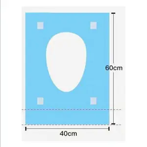 Toilet Cover Alas Duduk Kloset Tisu Portabel Tatakan Kertas
