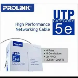 KABEL LAN PROLINK CAT5E ROLL ECER PER 1 METER