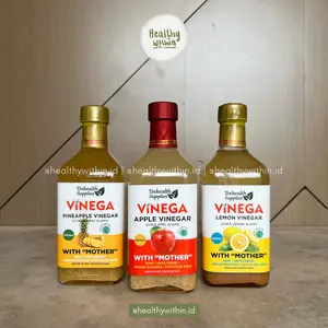 Apple Lemon Pineapple Vinegar / Cuka Apel Lemon Nanas 500mL HALAL