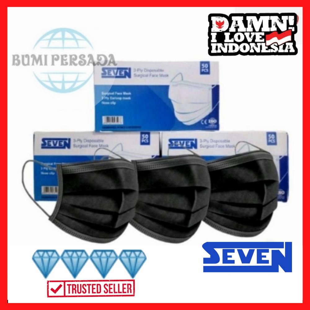 masker seven black edition 3 ply - Shu4ply Green