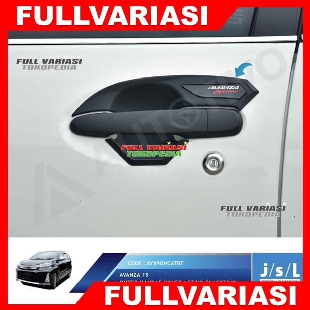 Gambar Cover Outer Door Handle Avanza Veloz Xenia 2012-2018 Hitam Doff dari Full Variasi Jakarta Kota Administrasi Jakarta Timur Tokopedia