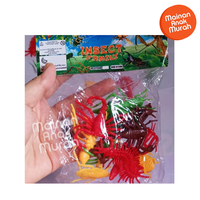 Gambar Mainan Figure Toy Hewan Serangga Insect Set Isi 11 Miniatur Plastik dari Mainan Anak Murah Kab. Gresik 4 Tokopedia