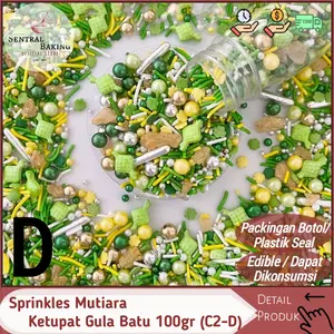 Sprinkel Mutiara Ketupat Gula Batu 100gr (C2-D)/ Springkel Kue Lebaran