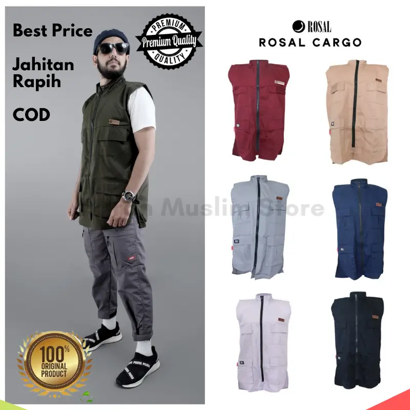 ROSAL BOMBER - Rompi Sholat Solat Shalat Salat Pakaian Baju Koko Gamis