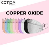 Gambar Cotiqa Masker KN95 Medis - Copper Oxide Mask Korea - Orange dari Lesformore Kota Tangerang 1 Tokopedia