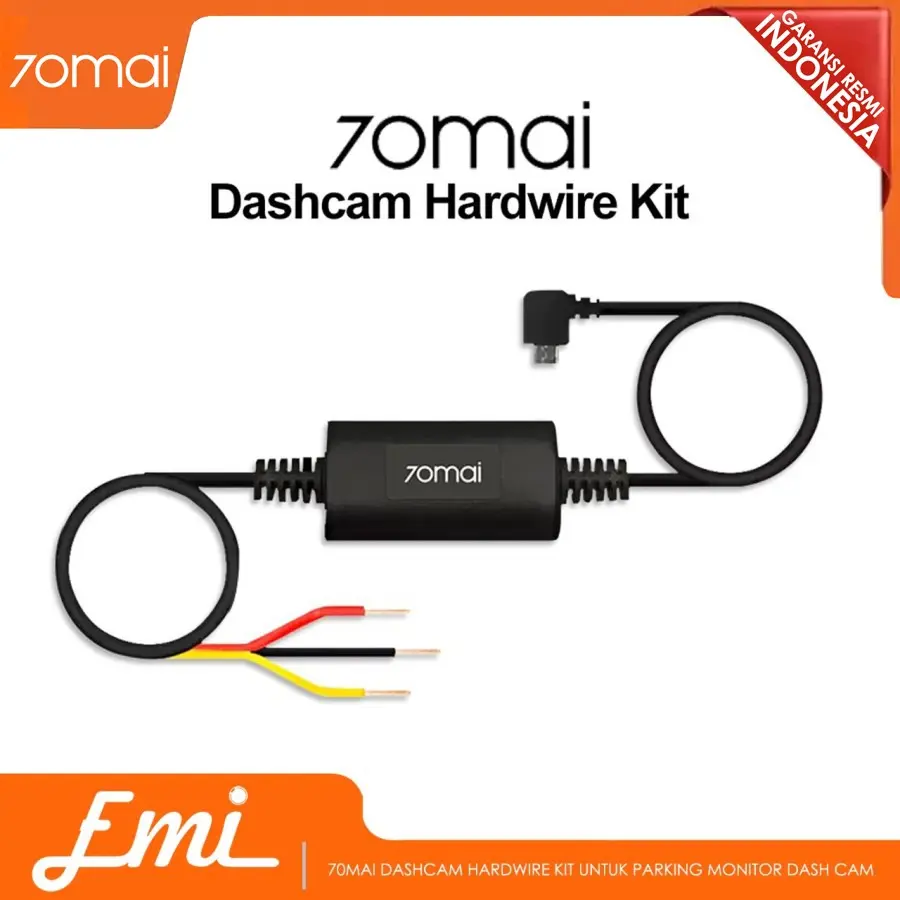 70mai Dashcam Hardwire Kit Untuk Parking Monitor Dash Cam