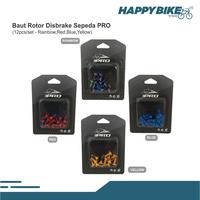 Gambar Baut Rotor Discbrake PRO Isi 12Pcs - Rainbow dari Happy Bike Kota Administrasi Jakarta Selatan 1 Tokopedia
