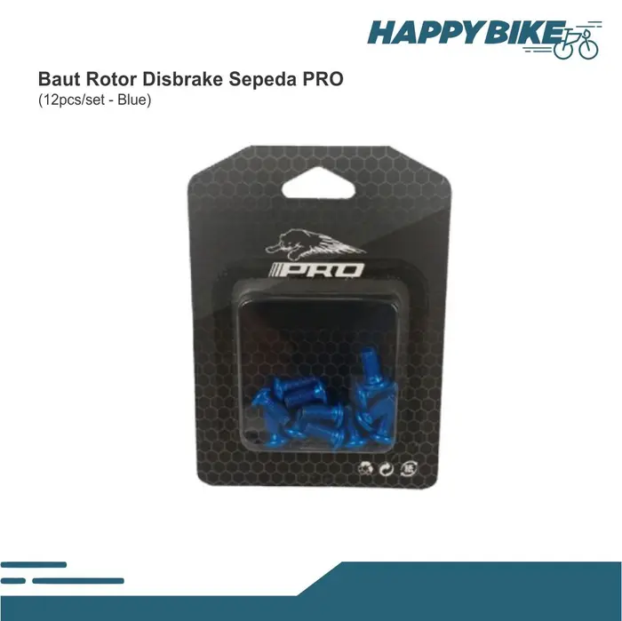 Gambar Baut Rotor Discbrake PRO Isi 12Pcs - Rainbow dari Happy Bike Kota Administrasi Jakarta Selatan 5 Tokopedia