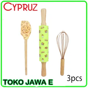 CYPRUZ Utensil Set Baking Tools 3pcs Alat Baking Set