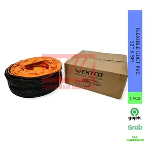 WESTCO Flexible Duct PVC / Selang Kipas Angin Blower 8" x 10M