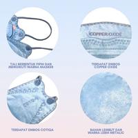 Gambar Cotiqa Masker KN95 Medis - Copper Oxide Mask Korea - Orange dari Lesformore Kota Tangerang 4 Tokopedia