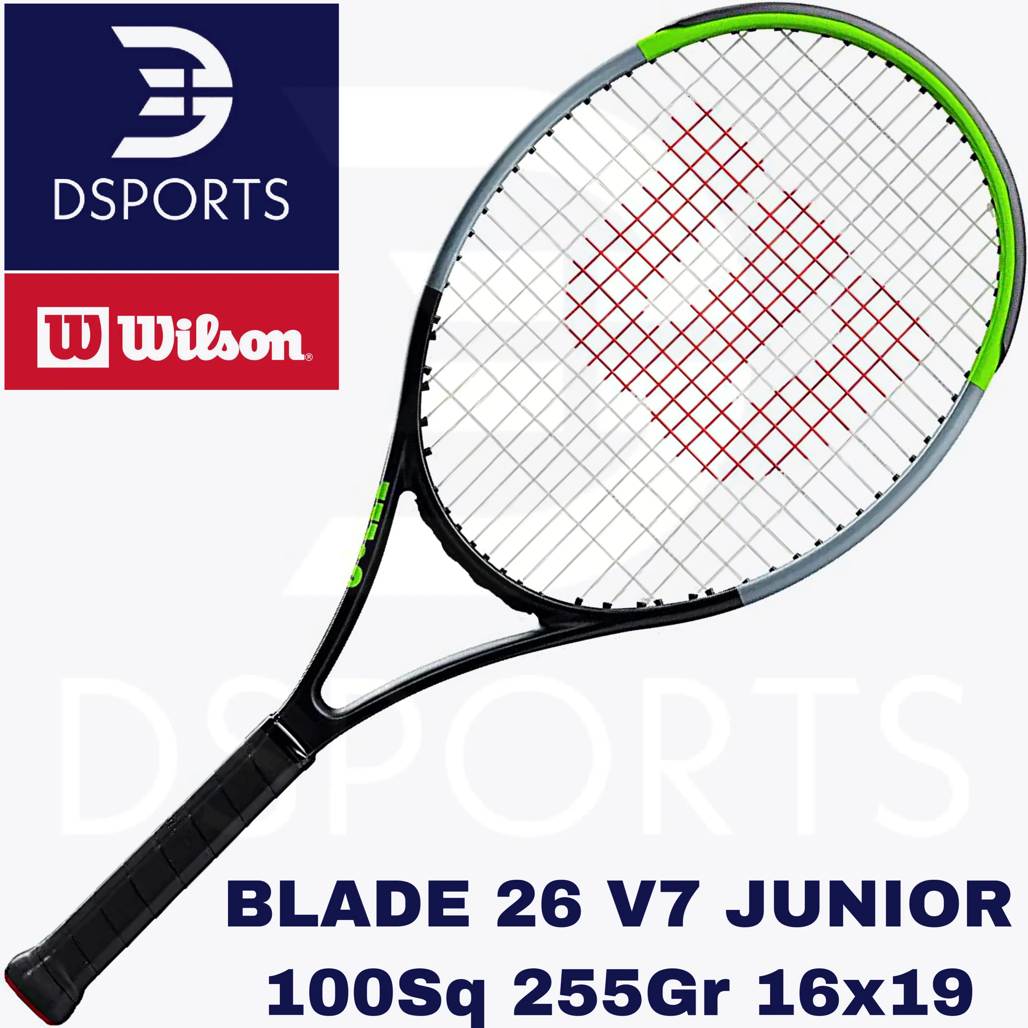 Wilson Blade Junior 26 V7 Jr 255gr v7.0 255 Racket Tennis Tenis Raket