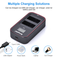 Gambar KingMa Dual Charger Compatible for Canon LP-E8 Quick Charge - Lcd Display dari Kingma Indonesia Kota Administrasi Jakarta Barat 4 Tokopedia