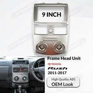 Frame Head Unit 9" Inch OEM RUSH/TERIOS 2011-2017