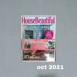 majalah house beautiful uk october 2021