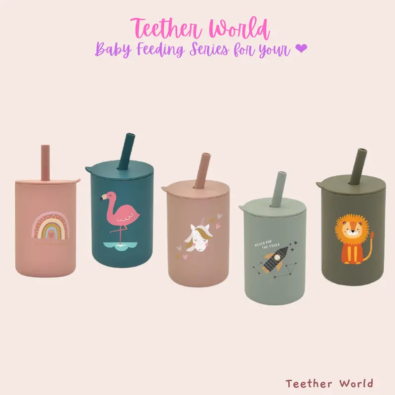 GELAS SILIKON / SILICONE TRAINING CUP / SISIPY CUP/ GELAS BAYI 4