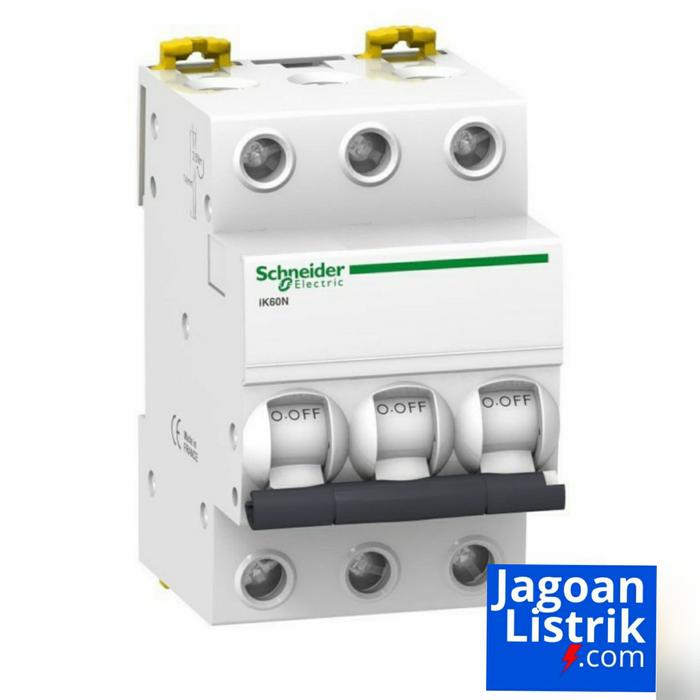 Gambar MCB ik60n 3P 10A Schneider 3 Phase 10 Ampere 3 P 10A A9K24310 dari Jagoan Listrik Kota Surabaya Tokopedia