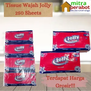Tissue Jolly Facial 250 Sheets 2 Ply By Paseo Tisu Tissu Wajah