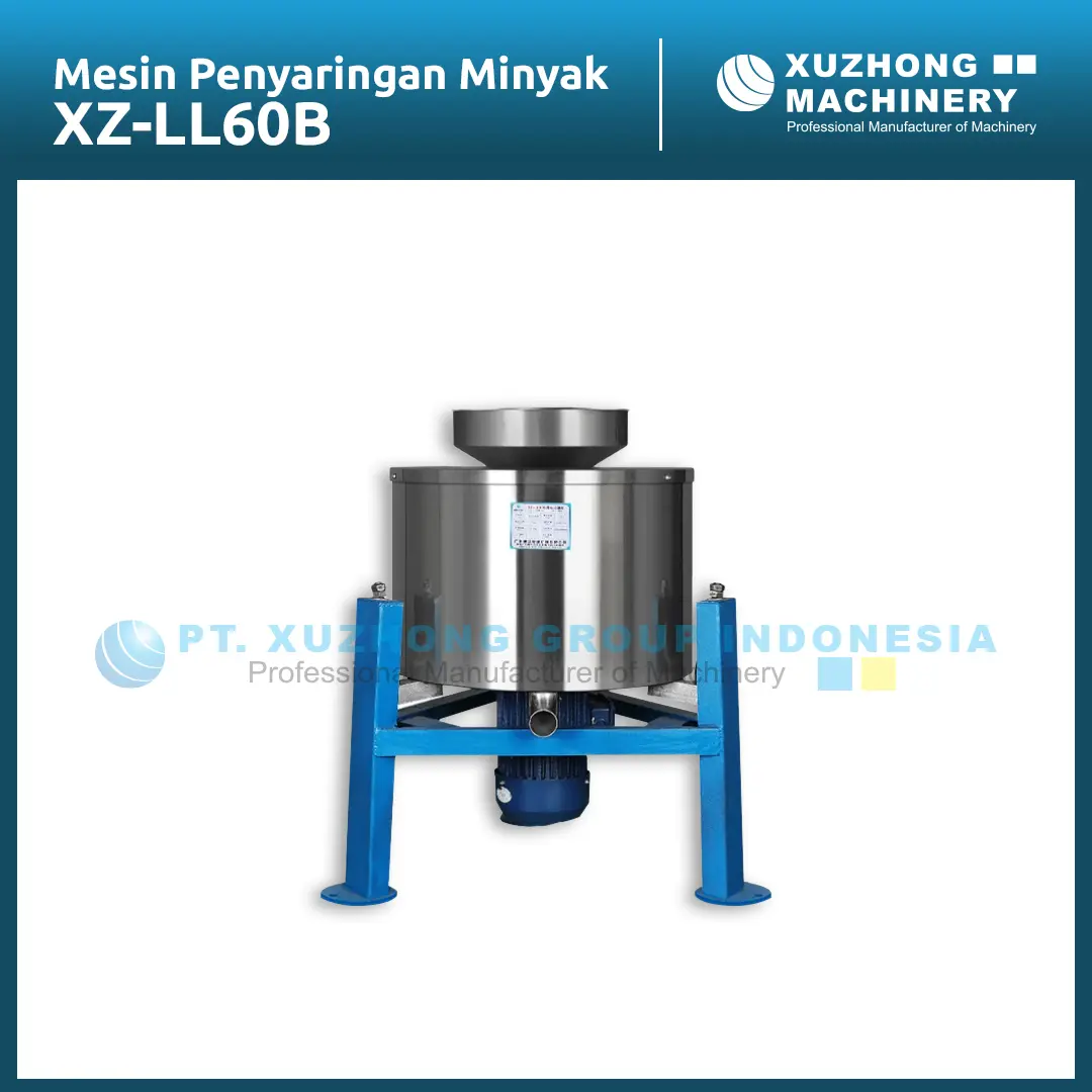 Mesin Penyaringan minyak miniatur XZ-LL60B