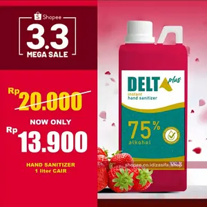 Delta plus Handsanitizer cair 1ltr