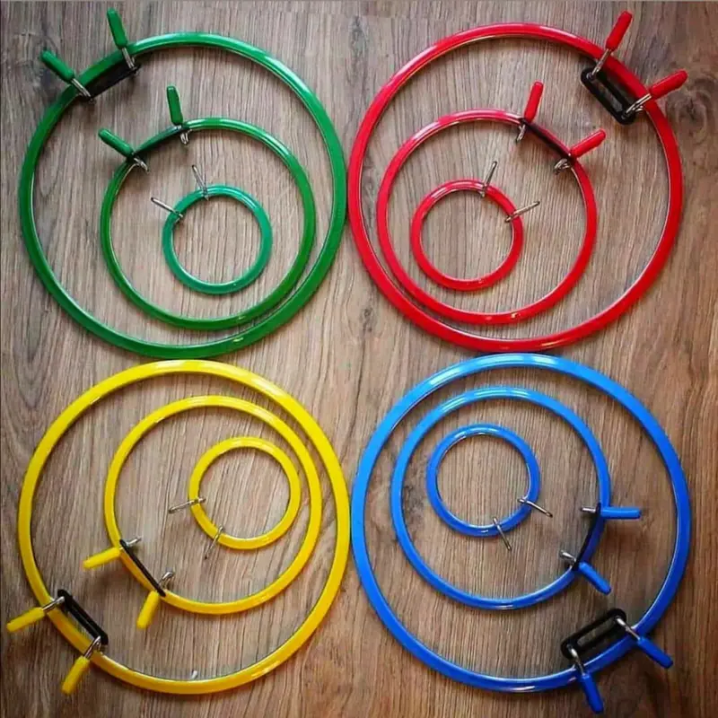 Hoop Bulat plastik Diameter 19.5 cm 2