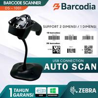 Gambar BARCODE SCANNER ZEBRA DS1001 AREA IMAGING 1D & 2D AUTO SCAN GARANSI dari Barcodia Kota Administrasi Jakarta Pusat 1 Tokopedia