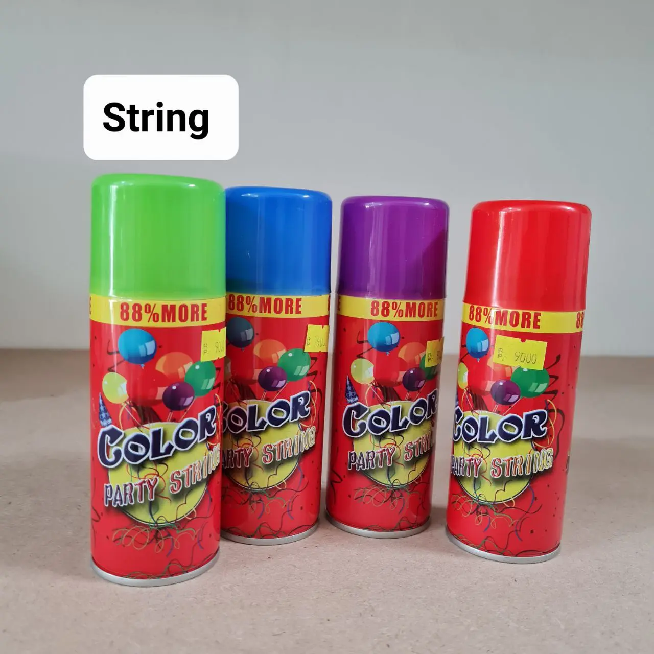 String Spray / Color Party String / Semprotan Pesta Warna/Snow Spray/Pengkilap Balon