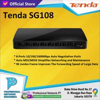 Gambar Tenda SG108 8-Port Gigabit Desktop Switch dari Profesional Network Kota Administrasi Jakarta Pusat 4 Tokopedia