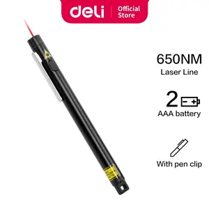 Deli Laser Pointer Pen Pointer Presentasi 650 NM 3933