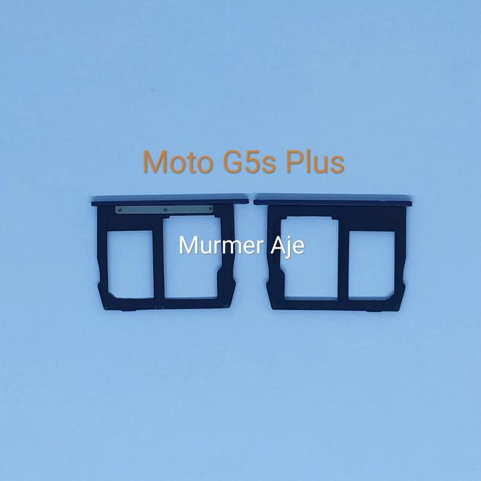 Gambar Sim card tray slot sim card tempat kartu motorola moto g5s plus oem dari Murmeraje Kota Tangerang Tokopedia