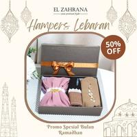 Gambar Hampers Ramadhan Kado Hadiah Lebaran - Parsel Hijab Set Box Paket 3 - Hardbox dari El Zahrana Kab. Gresik 2 Tokopedia