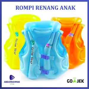 Rompi Renang Jaket Pelampung Kid Swim Vest Ban Berenang Renang Anak