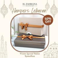 Gambar Hampers Ramadhan Kado Hadiah Lebaran - Parsel Hijab Set Box Paket 3 - Hardbox dari El Zahrana Kab. Gresik 1 Tokopedia