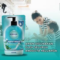 Gambar Sabun Cuci Tangan Essential Eucalyptus Refill 4x 410ml - NORVUS dari Norvus Indonesia Kota Administrasi Jakarta Barat 3 Tokopedia