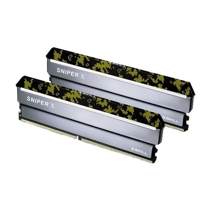 Jual Ram G.Skill Sniper X DDR4 16GB (8GBx2) [F4-3600C19D-16GSXKB