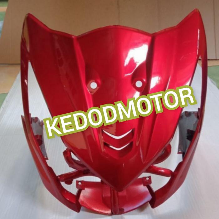 Gambar Cover Body - Bodi Tameng Dasi Depan Beat Fi 2013-2015 Merah dari KEDOD MOTOR Kab. Bogor Tokopedia