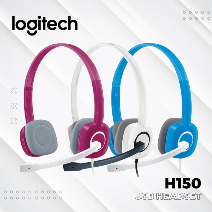 Gambar Logitech Stereo Headset H150 Garansi resmi dari Jaya Komputa Kota Administrasi Jakarta Pusat Tokopedia