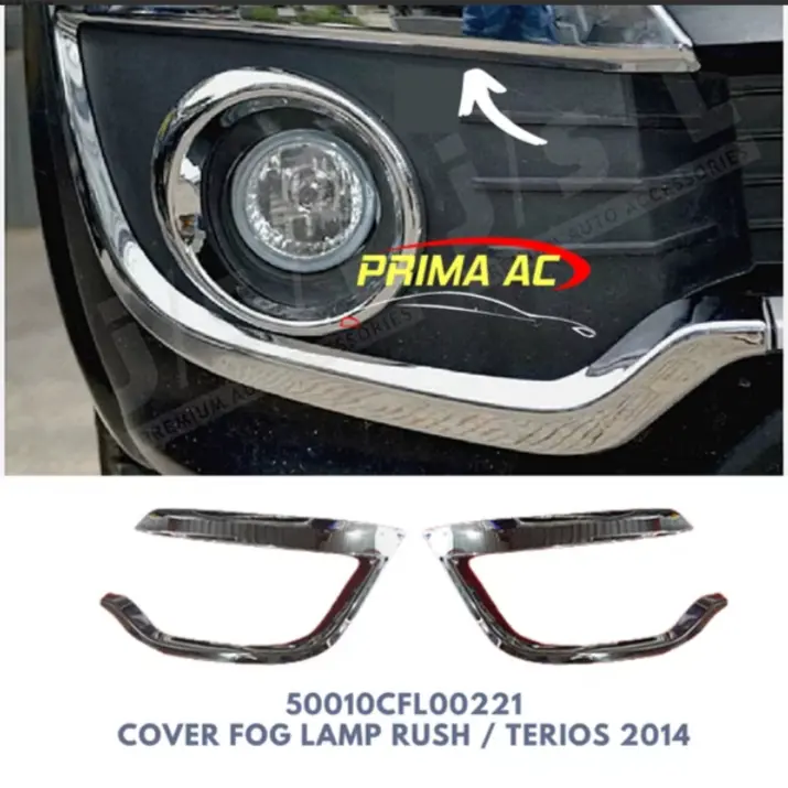 DISKON PROMO TERMURAH COVER FOG LAMP RUSH TERIOS 2014 BESAR