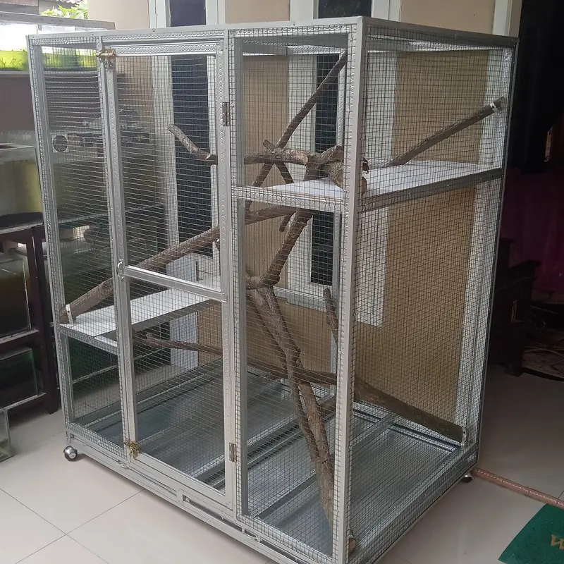kandang iguana besar full kawat 2
