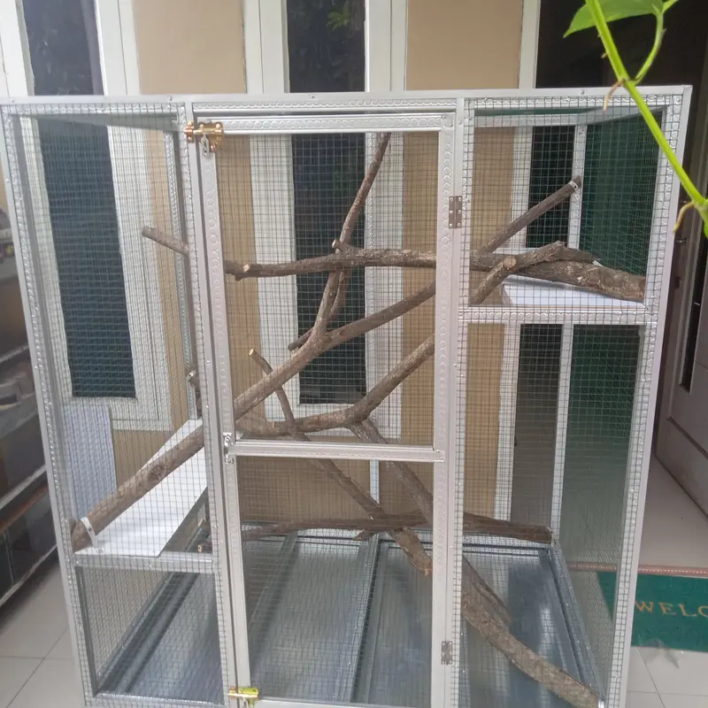 kandang iguana besar full kawat 4