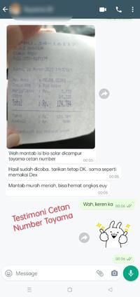 Gambar Paket Bundling isi 12 pcs Cetan Number Toyama Improver Diesel 150ml dari Toyama ID Kab. Bogor 3 Tokopedia