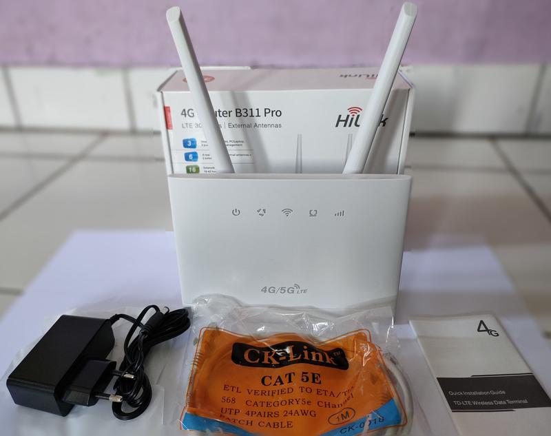 Modem router CPE 4G Lte 300Mbps All operator Tsel orbit XL Tri iM3 ...